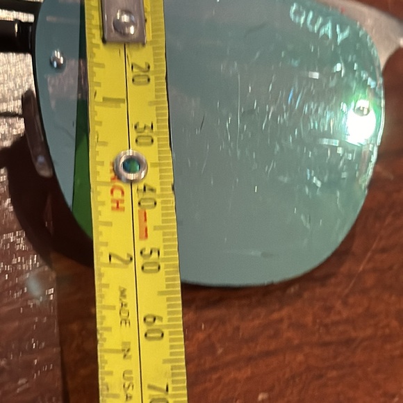 Quay Australia Women's Private Eyes Mirrored Aviator Sunglasses Mirror - Picture 8 of 8